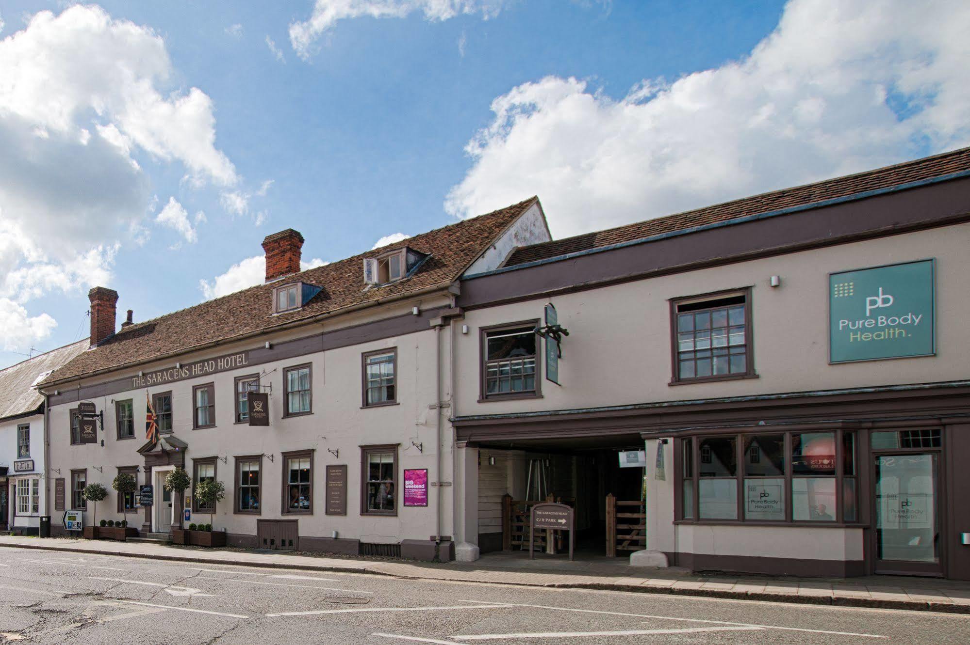 The Saracens Head Hotel Great Dunmow Εξωτερικό φωτογραφία